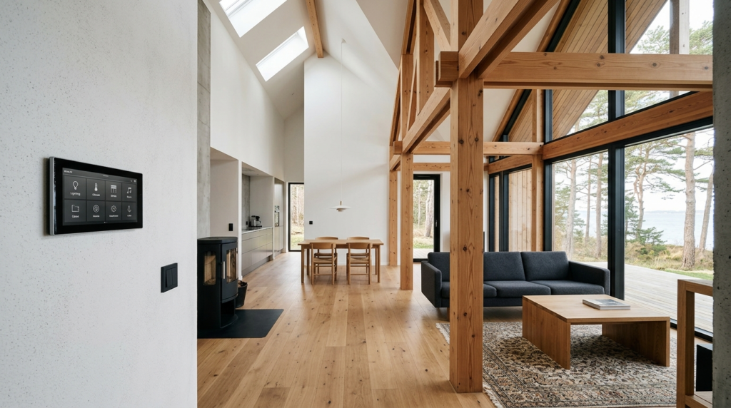 Modern Helsingør-style Scandinavian residential interior sho